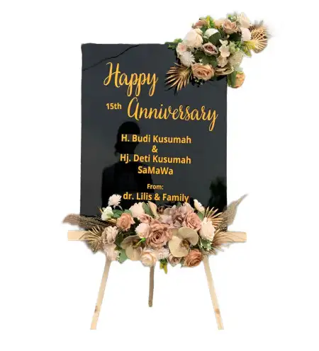 Papan Bunga Akrilik Pura Wiwitan